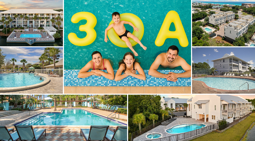 30A Condos with Heated Pools
