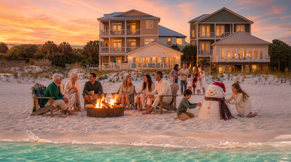Beach Christmas: Destin’s Biggest & Best Vacation Homes