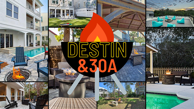 Destin & 30A Vacation Homes with Fire Pits