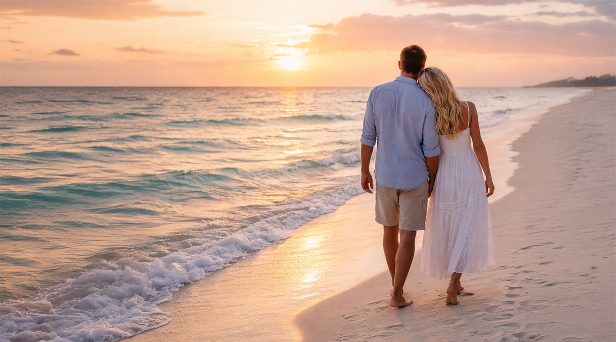 Valentine's Day in Destin and on 30A