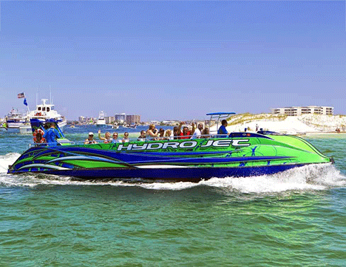 Image for Things To Do Tickets For Dolphin and Sunset Cruise Aboard The Hydrojet 