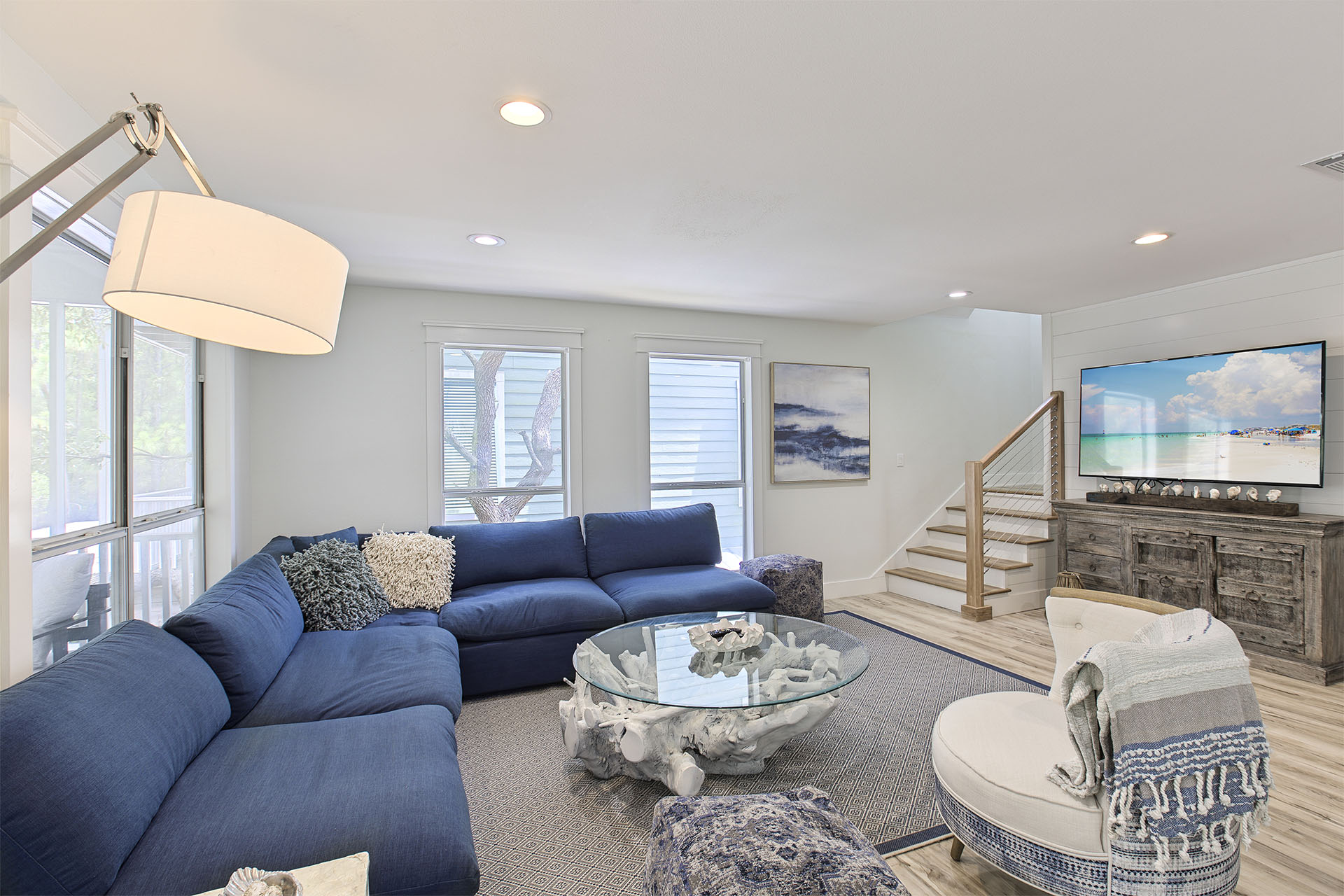 Pine Cove Grayton Beach Living Room