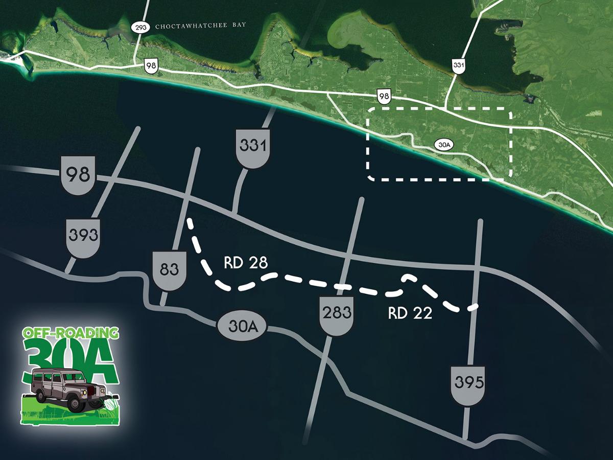 30A Off Roading Map