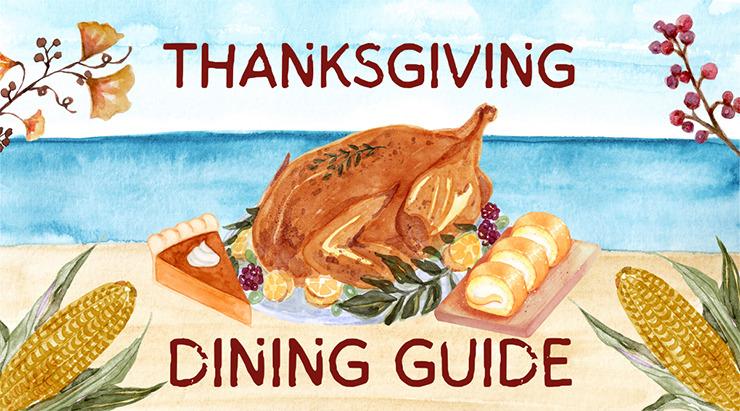 Thanksgiving Dining Options on 30A