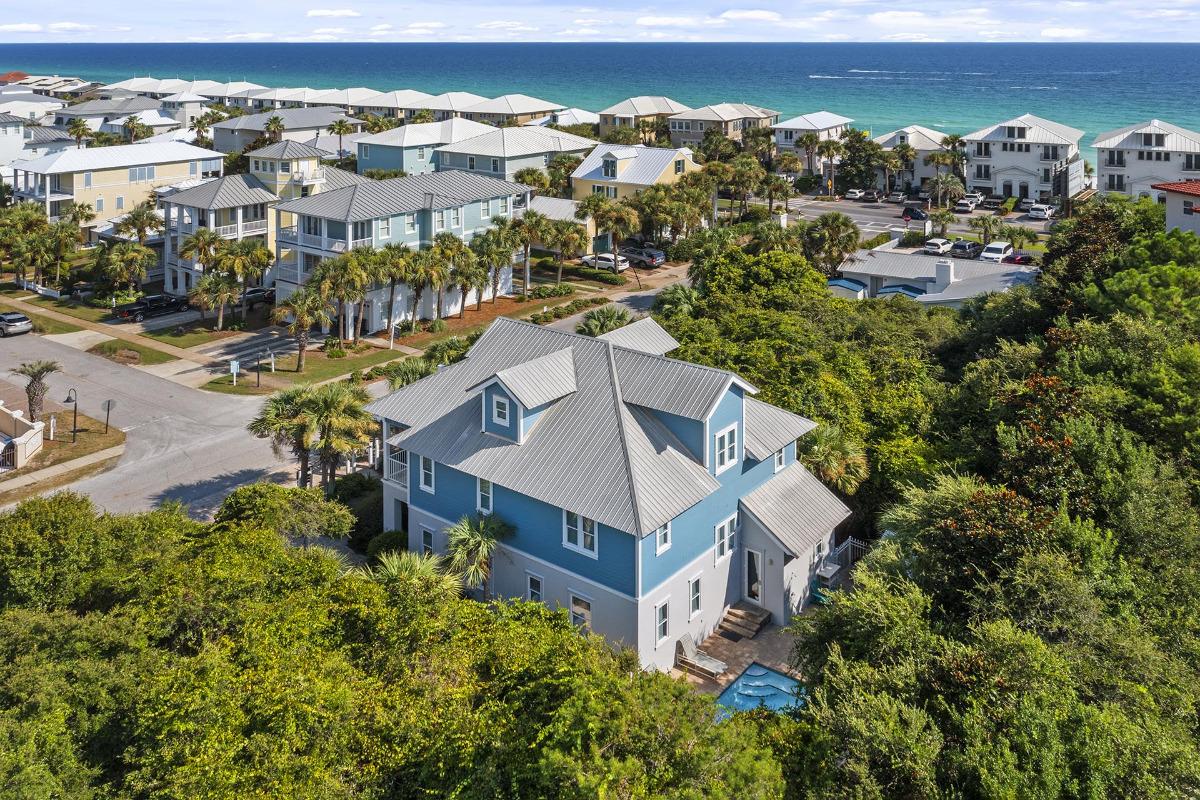 Frangista Costas vacation home exterior with private pool near Frangista Beach