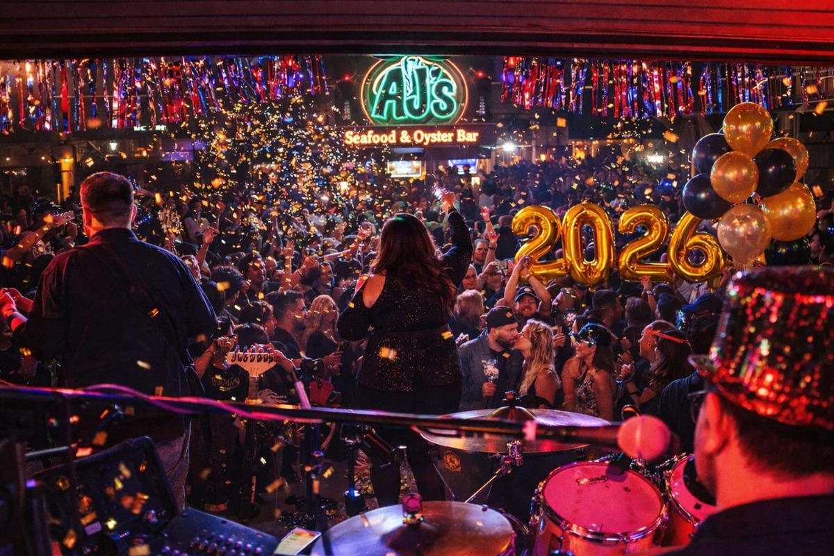 AJ’s Seafood & Oyster Bar New Years Eve