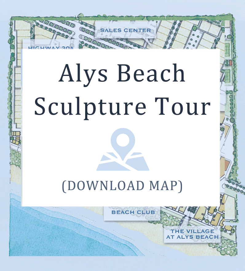 Alys Beach Sculpture Tour Map