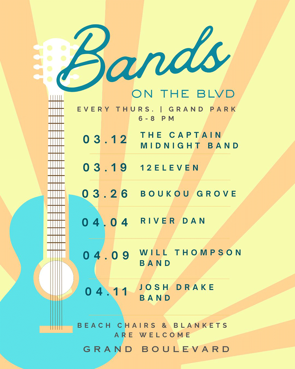 Spring Thursday Concert Series at Grand Boulevard