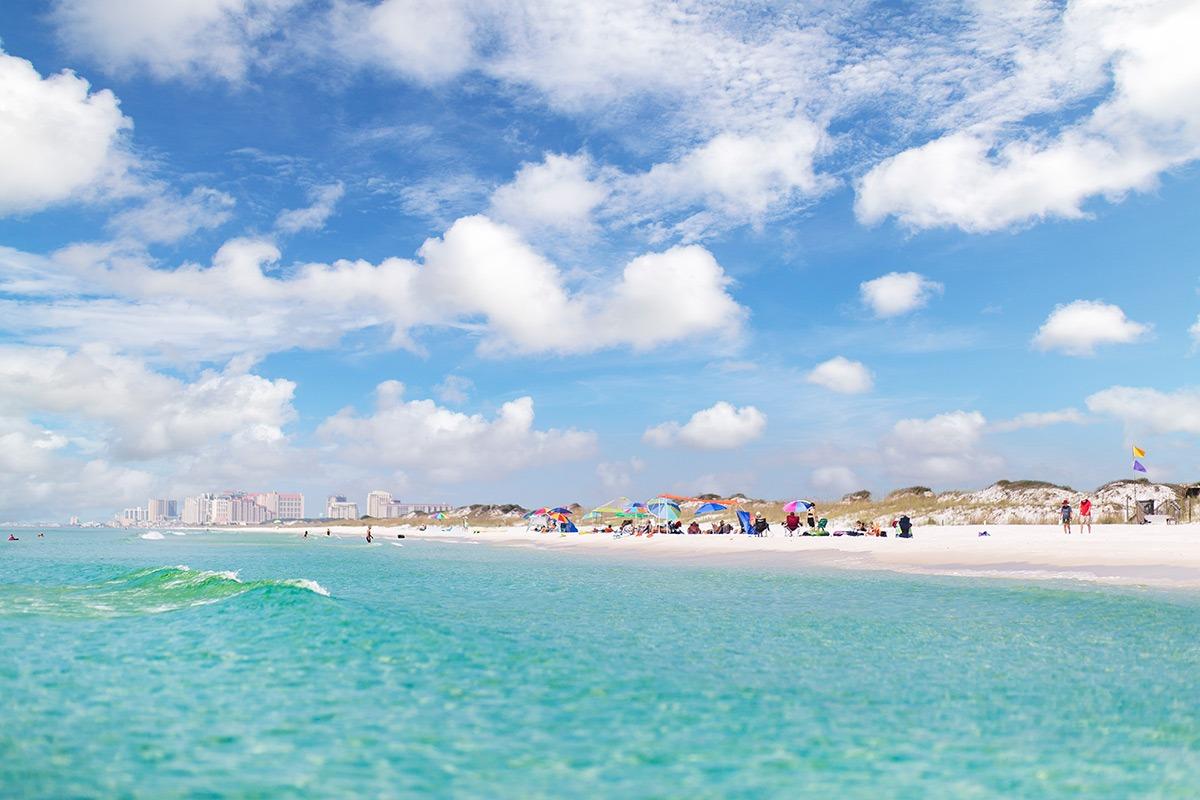 What is Destin like in June?