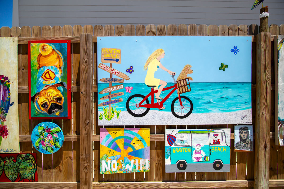 Bike Art Grayton Beach