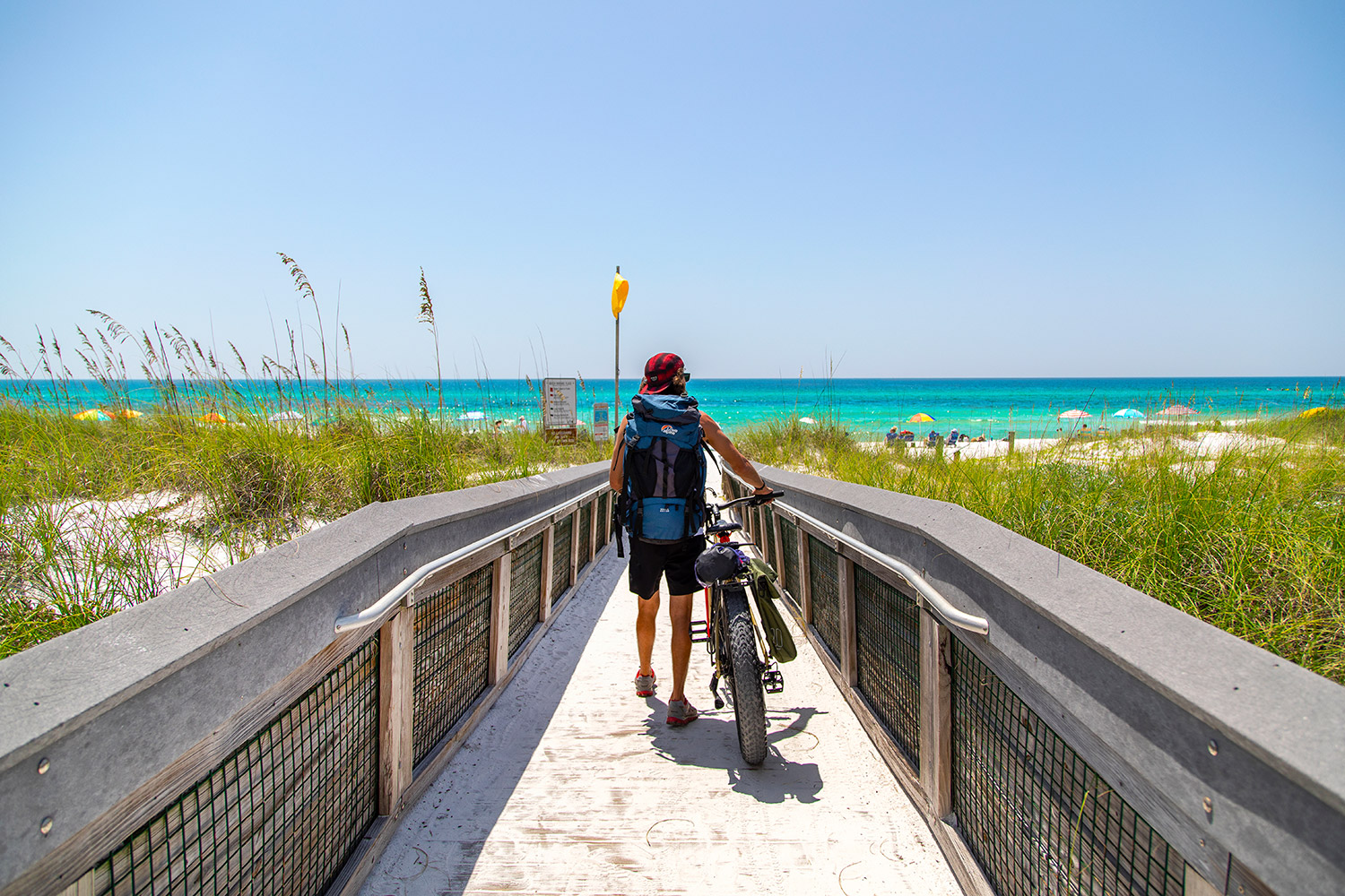 Bikepacking at the Beach