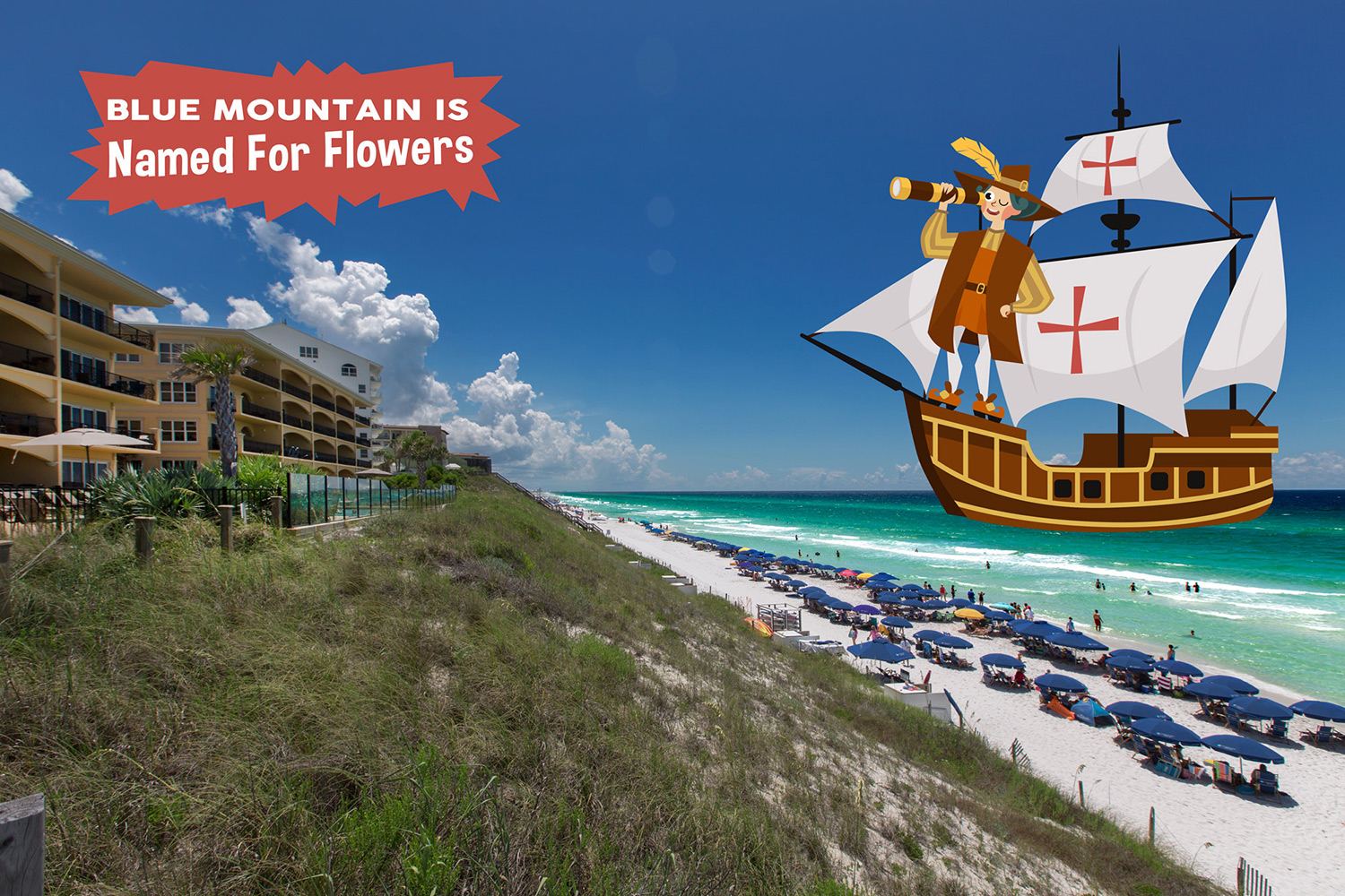 How Blue Mountain Got It's Name