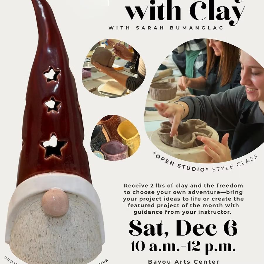 Come Play with Clay – Holiday Gnomes