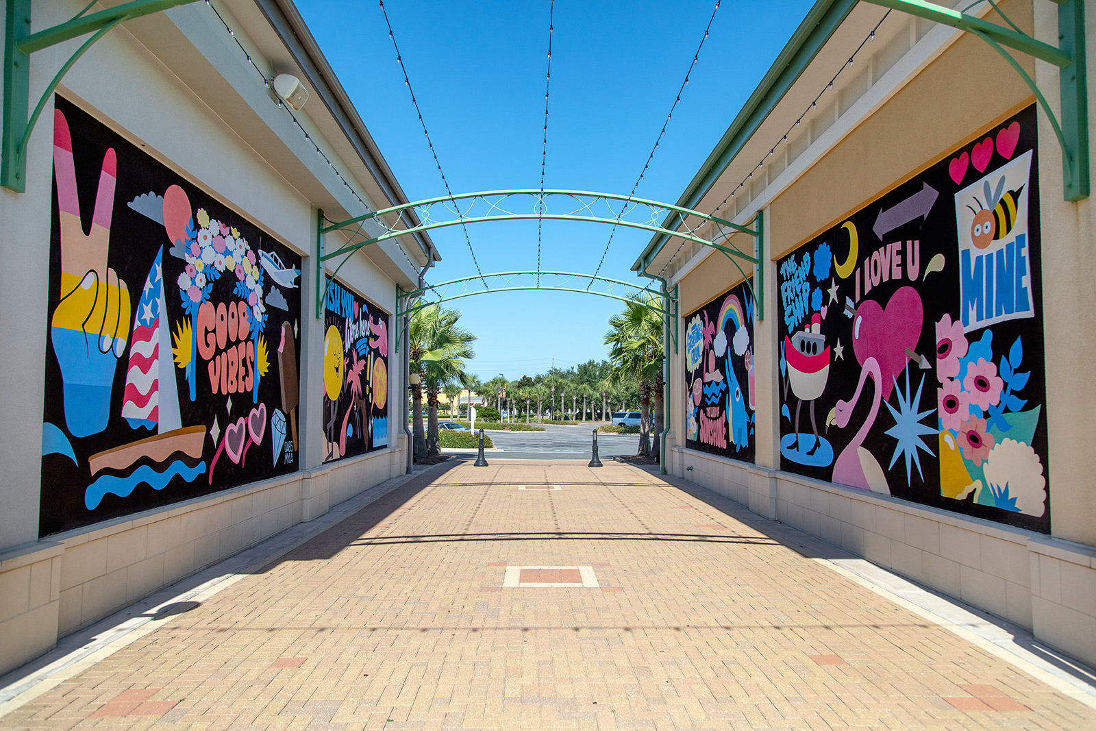 DABSMYLA Destin Commons Murals