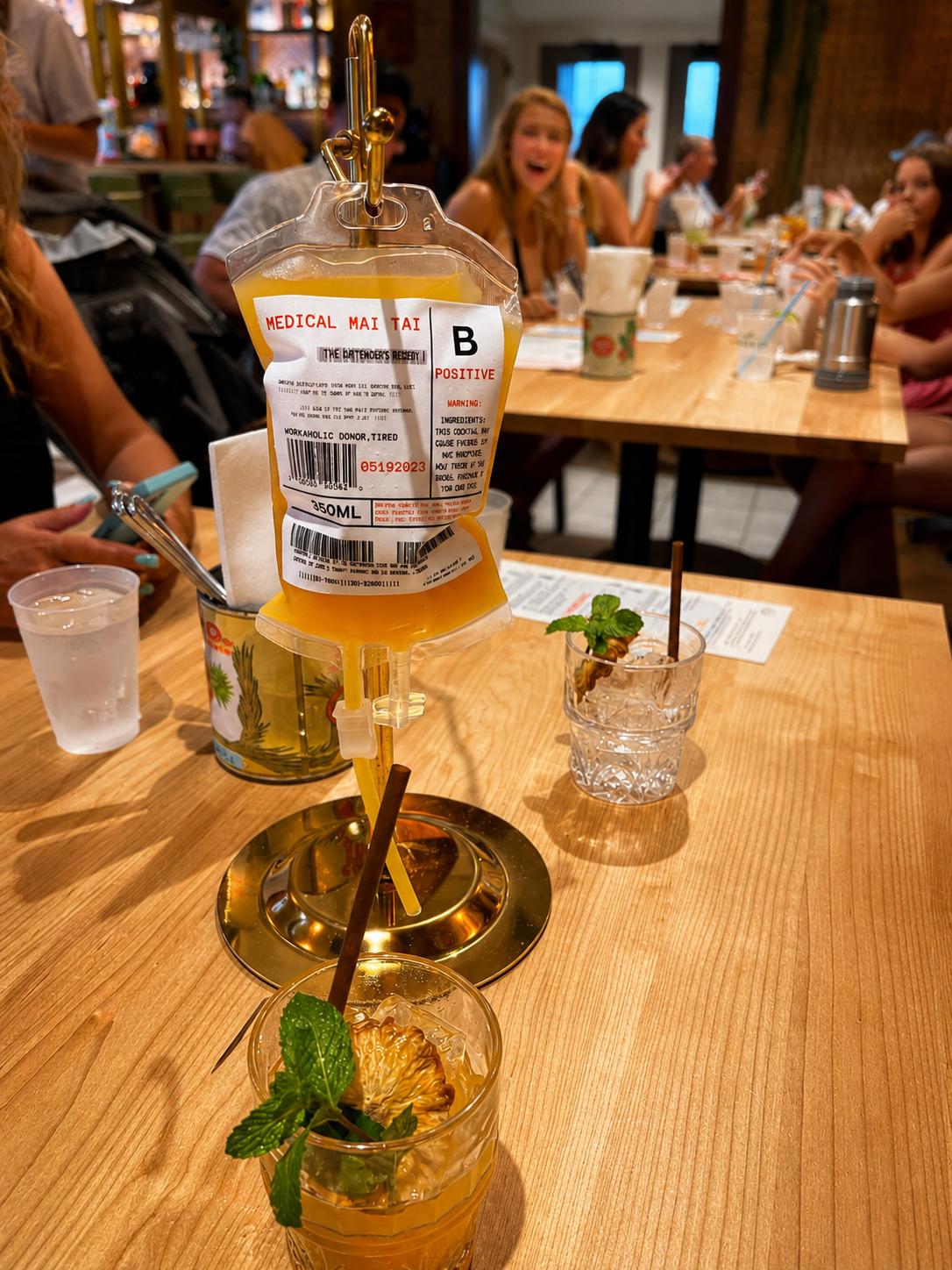 The Daytrader Tiki Bar and Restaurant Creative Cocktials