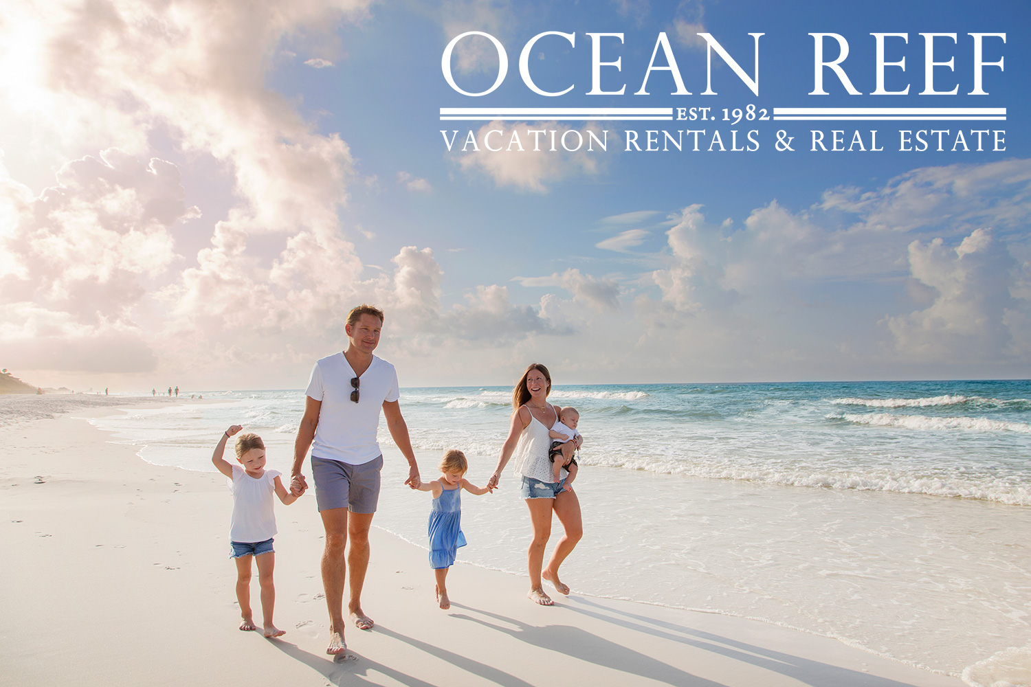 Family on Beach Destin