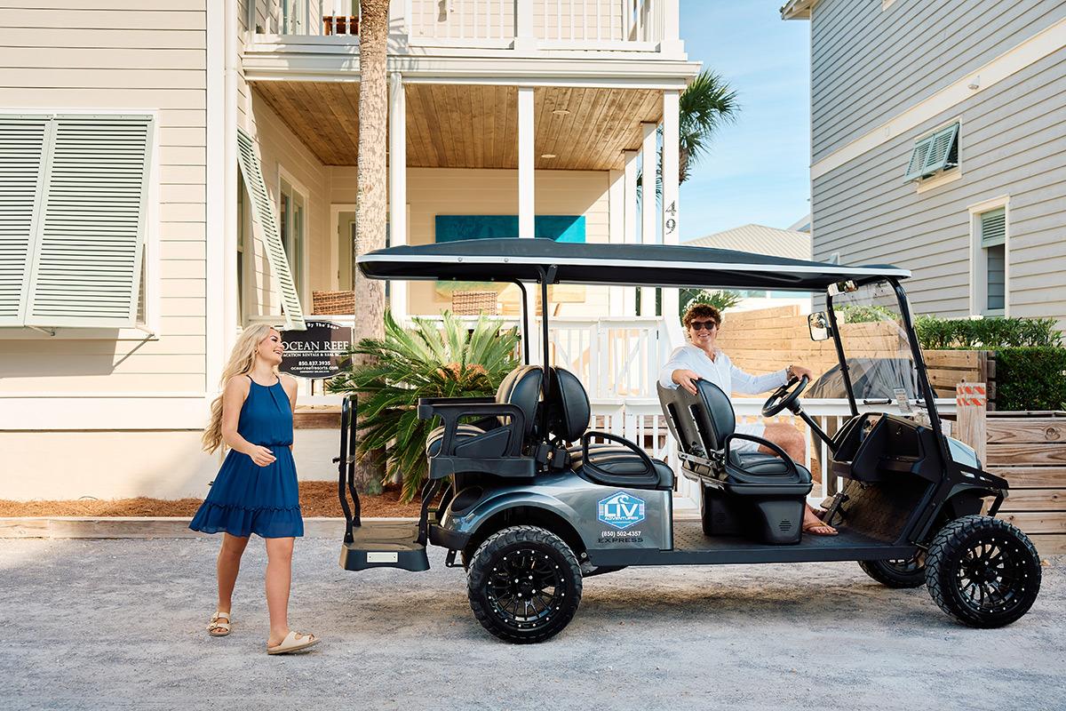 Destin Rentals with Golf Carts