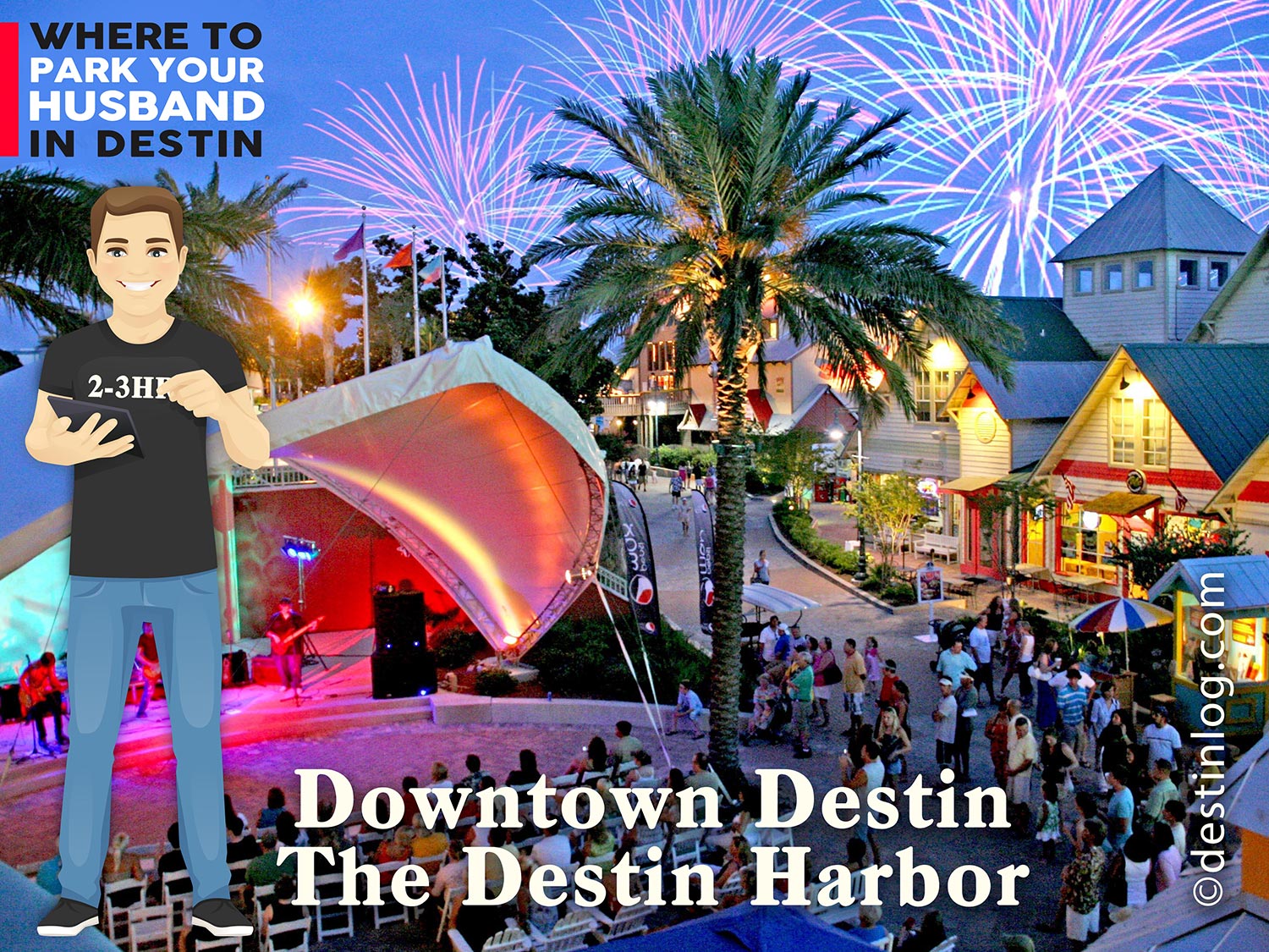 Downtown Destin / The Destin Harbor