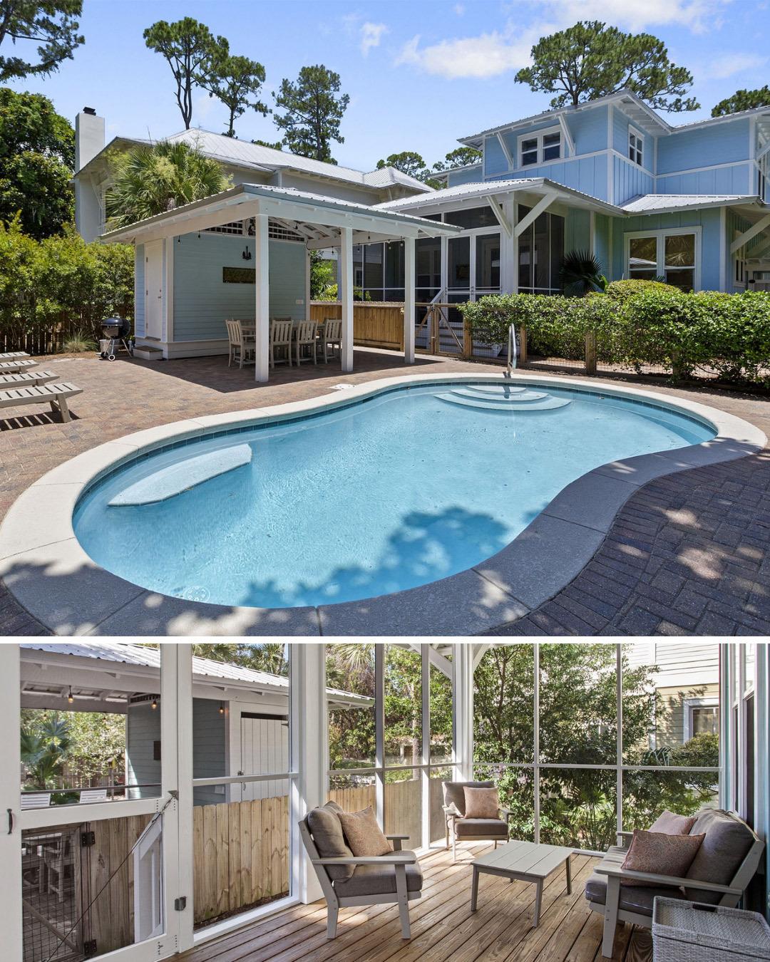 Grayton Sea Glass Porch