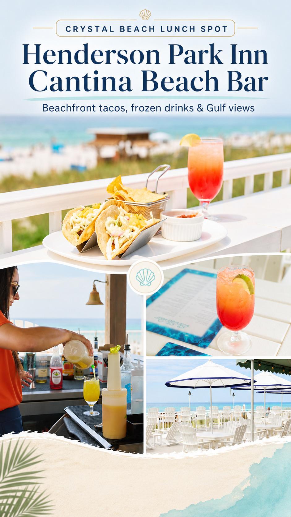 Henderson Park Inn Cantina Beach Bar Lunch
