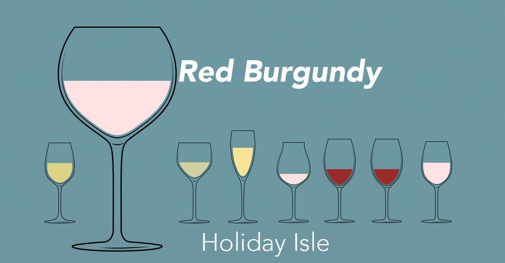 Holiday Isle – Red Burgundy