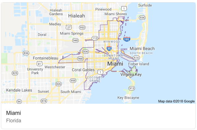 Miami Map