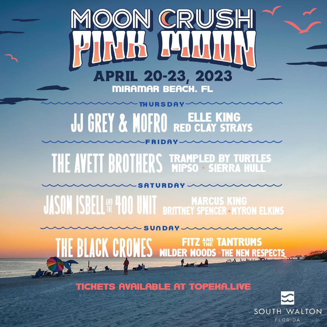 Moon Crush Pink Moon Lineup