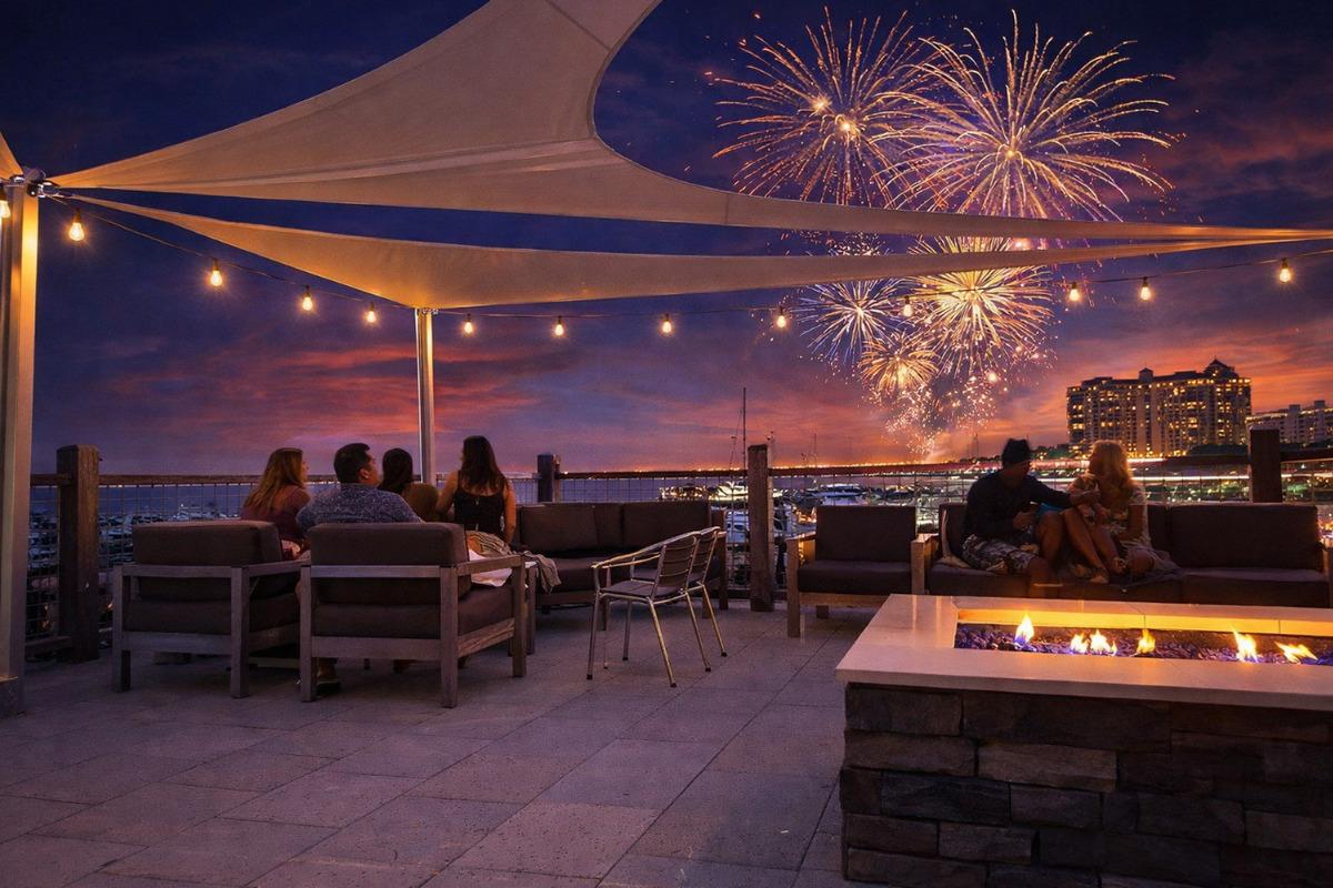 SkyBar at Edge Seafood New Years