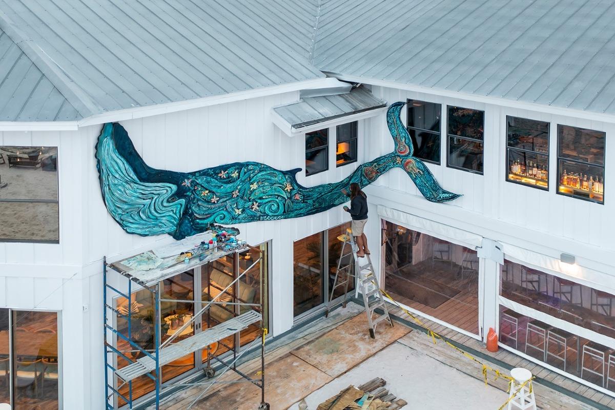 North Beach Social Whale