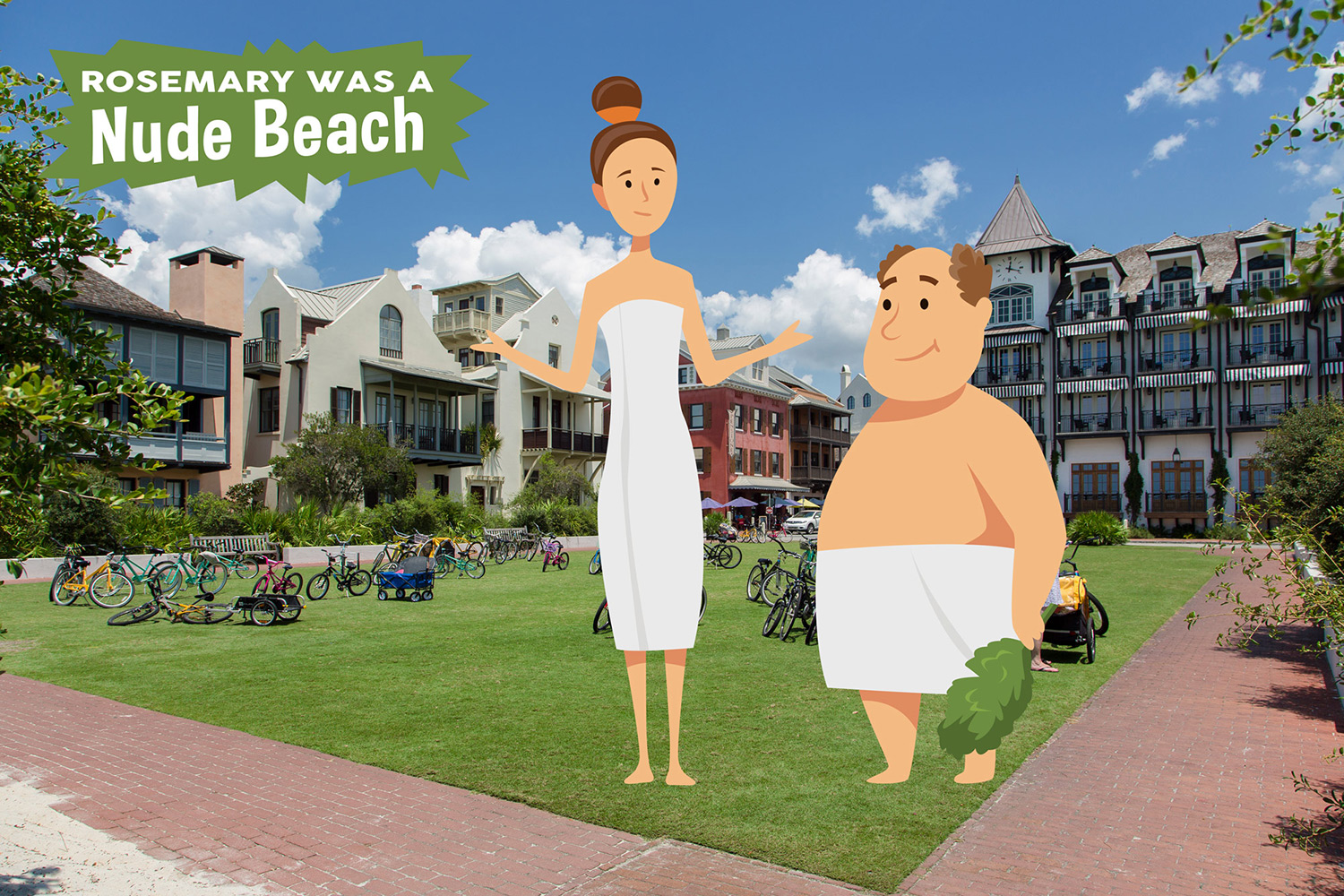 Nude Beach in Rosemary Beach