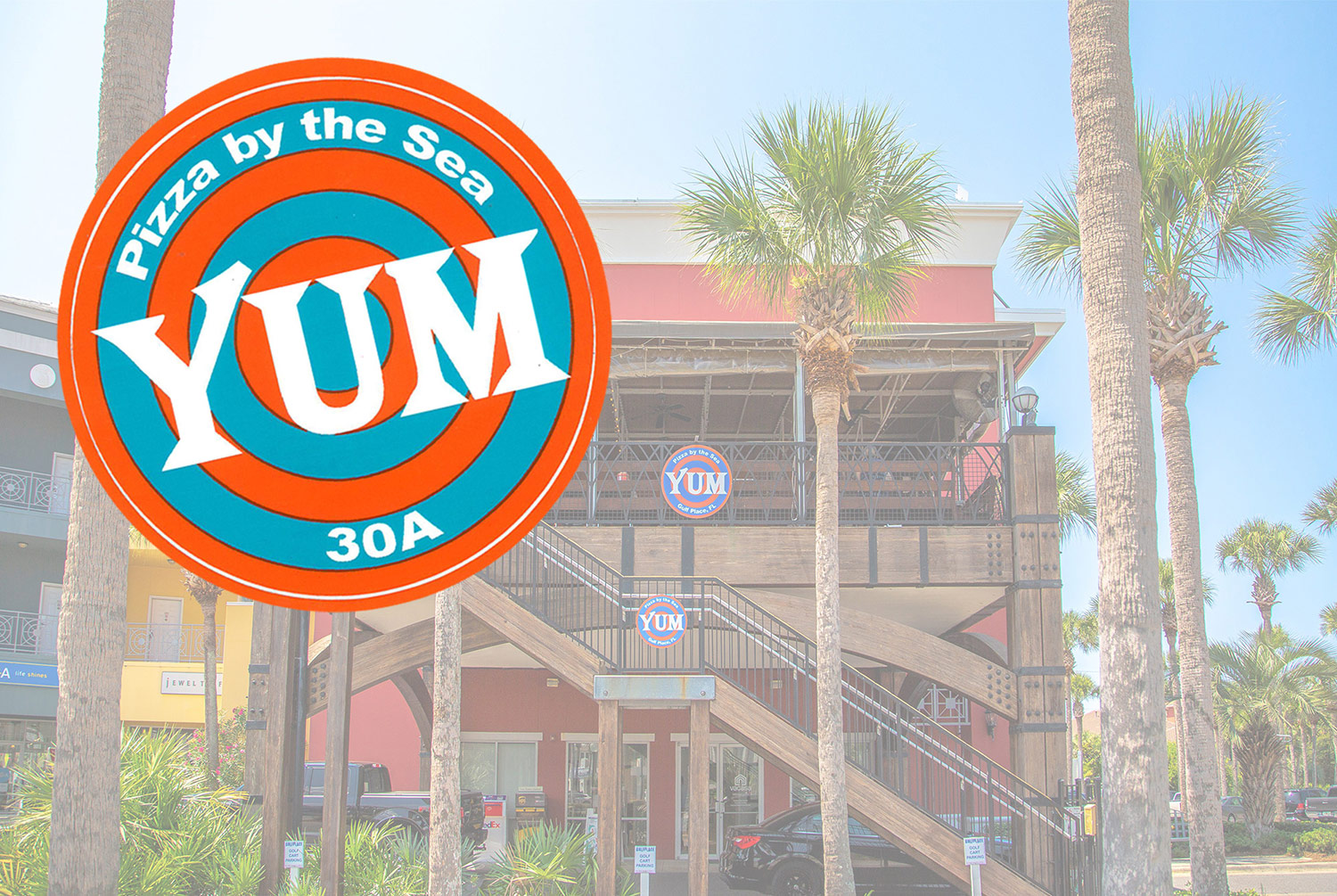 Pizza by the Sea 30A sticker