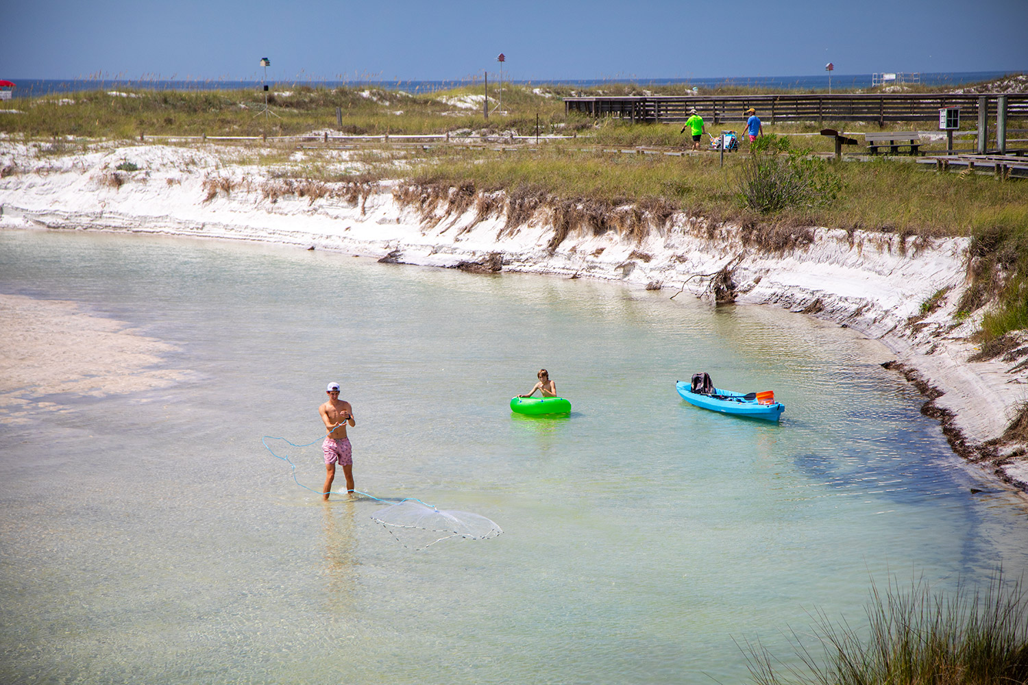 Playing in the Western Lake Outflow Playing in the Western Lake Outflow