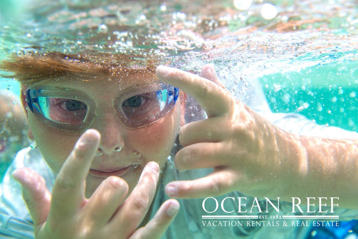 Guest in Pool on 30A