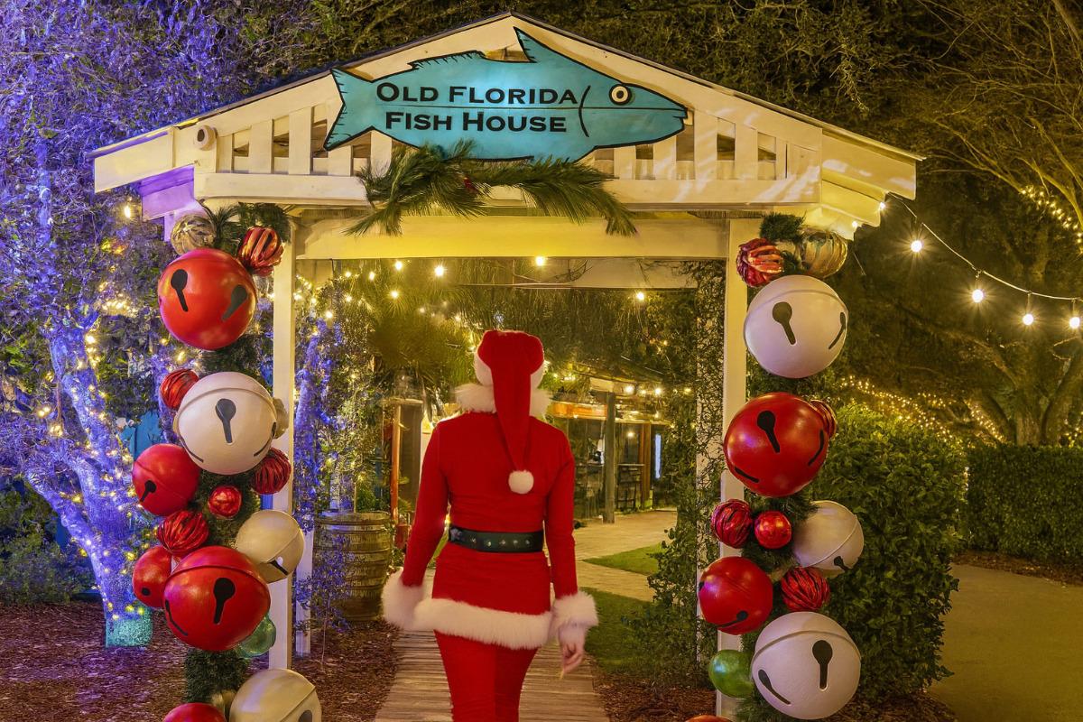 Santa Brunch at Old Florida Fish House