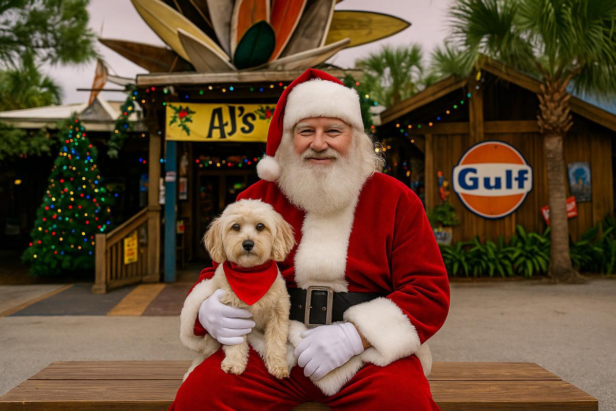 Santa Paws at AJ’s Grayton Beach