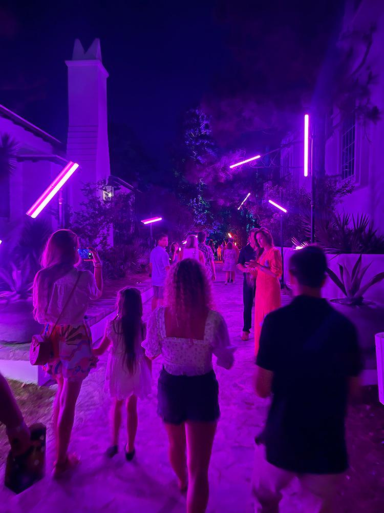 Walking Throught Digital Graffiti Alys Beach